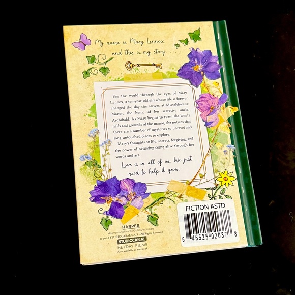 The SECRET GARDEN Mary’s Journal book - Picture 2 of 3